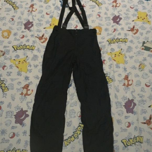 90s Columbia Snow Ski Pants Bib Bibs Vintage Skiing Snowboarding Snowboard - Picture 1 of 2